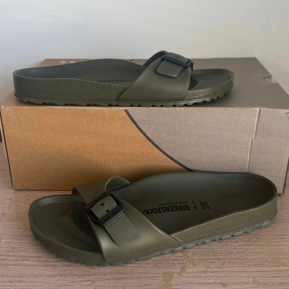 Birkenstock Madrid Eva Forest Green Slides - SZ Men 7- Women 9 main image 8